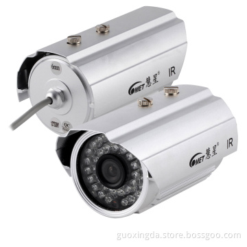 Night Vision Bullet IR 24PCS LED IP66 CCD Sensor 700tvl CCTV Camera System